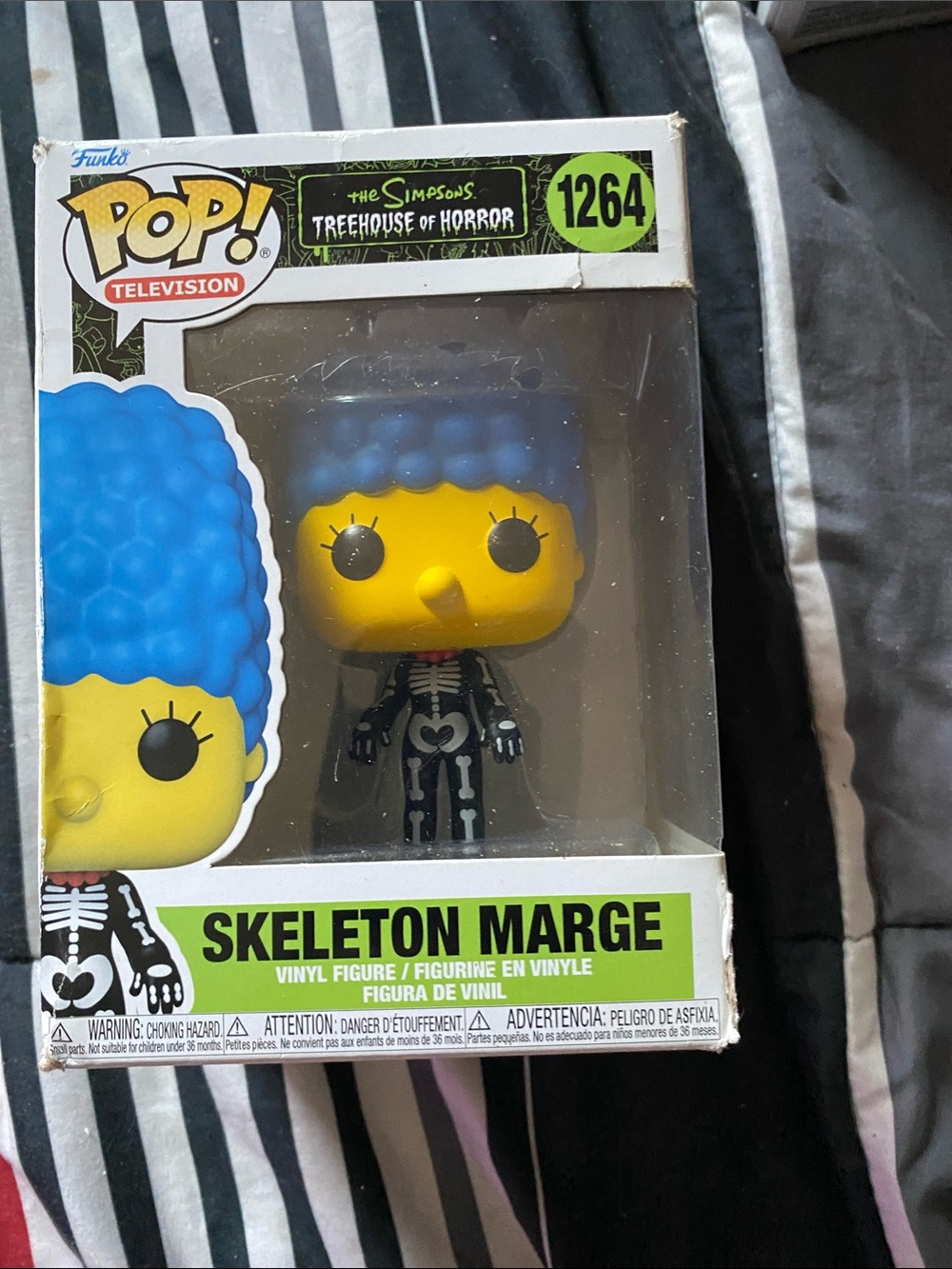 Funko Pop! Skeleton Marge Vinyl Figure - Yellow & Blue